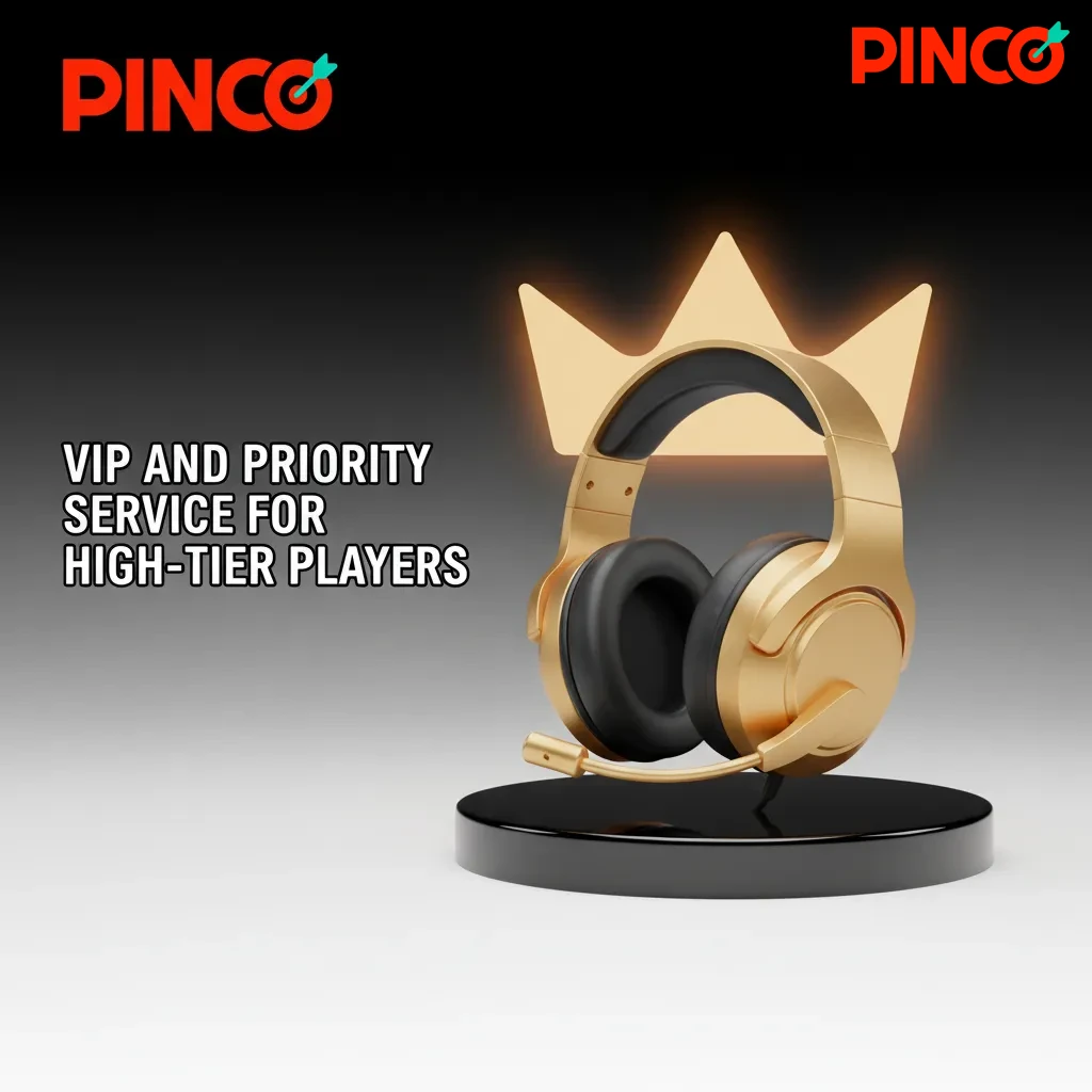 Pinco VIP priority support: 24/7 chat and phone, email vip@pinco.ca, dedicated toll-free +1-833-555-0160