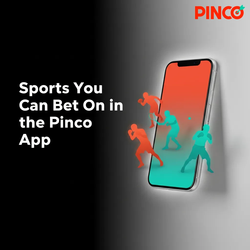 Pinco app list of sports to bet on, pre-game or live: NHL, NBA, NFL/CFL, soccer, MLB, tennis, UFC, golf, esports, cricket.