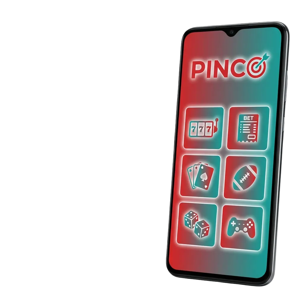 Application Android Pinco pour paris mobiles et jeux de casino, téléchargement gratuit avec guide d'installation