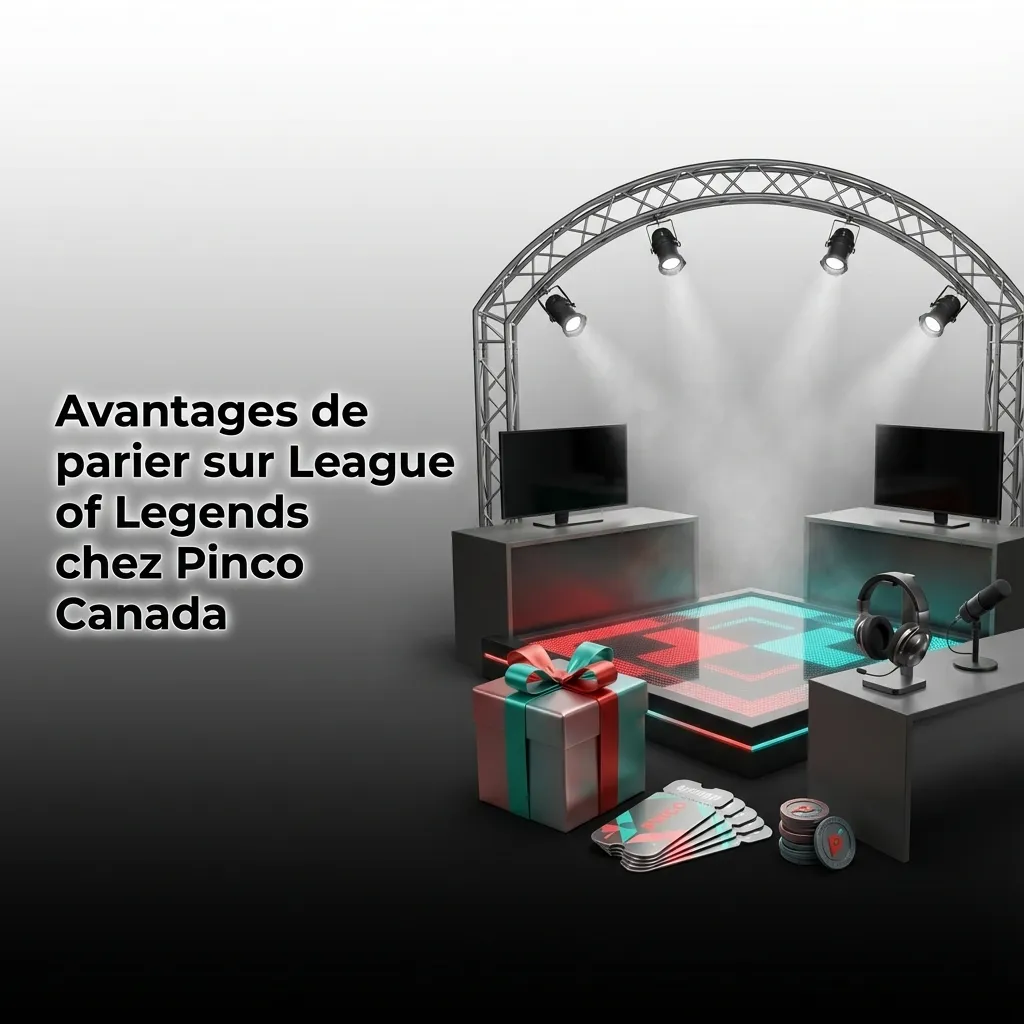 Pinco Canada esports betting platform interface showing League of Legends wagering options and bonuses
