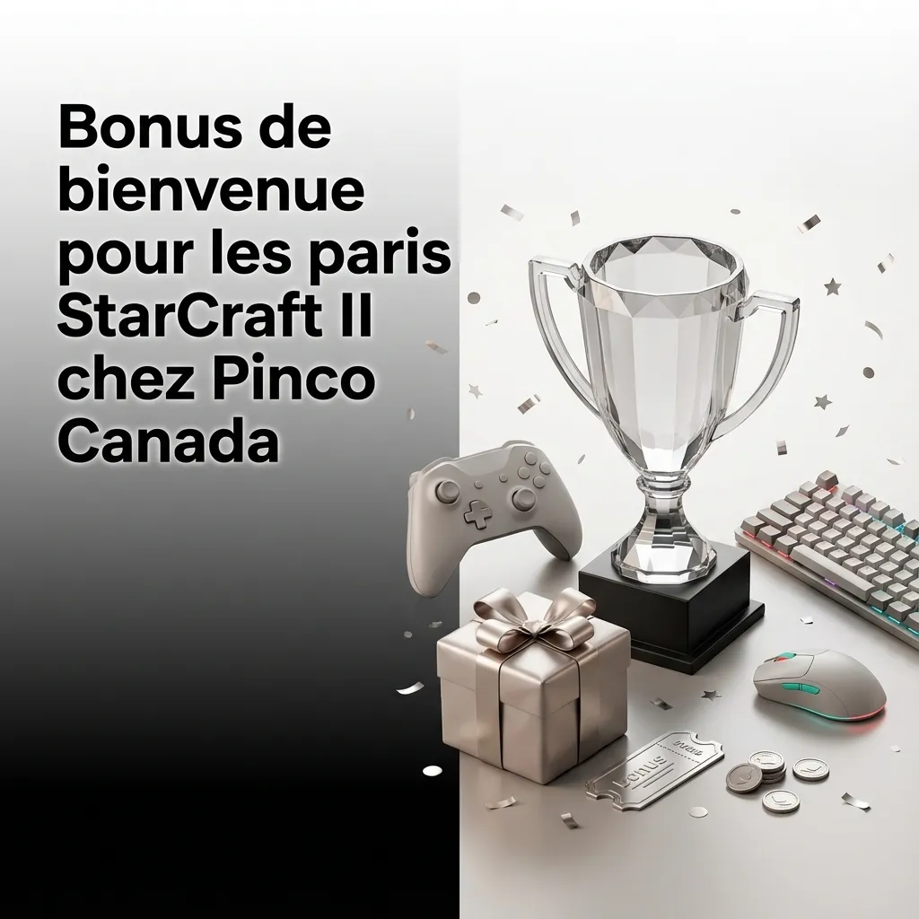 Pinco Canada welcome bonus offering 160% up to $7,500 CA for StarCraft II esports betting with registration steps
