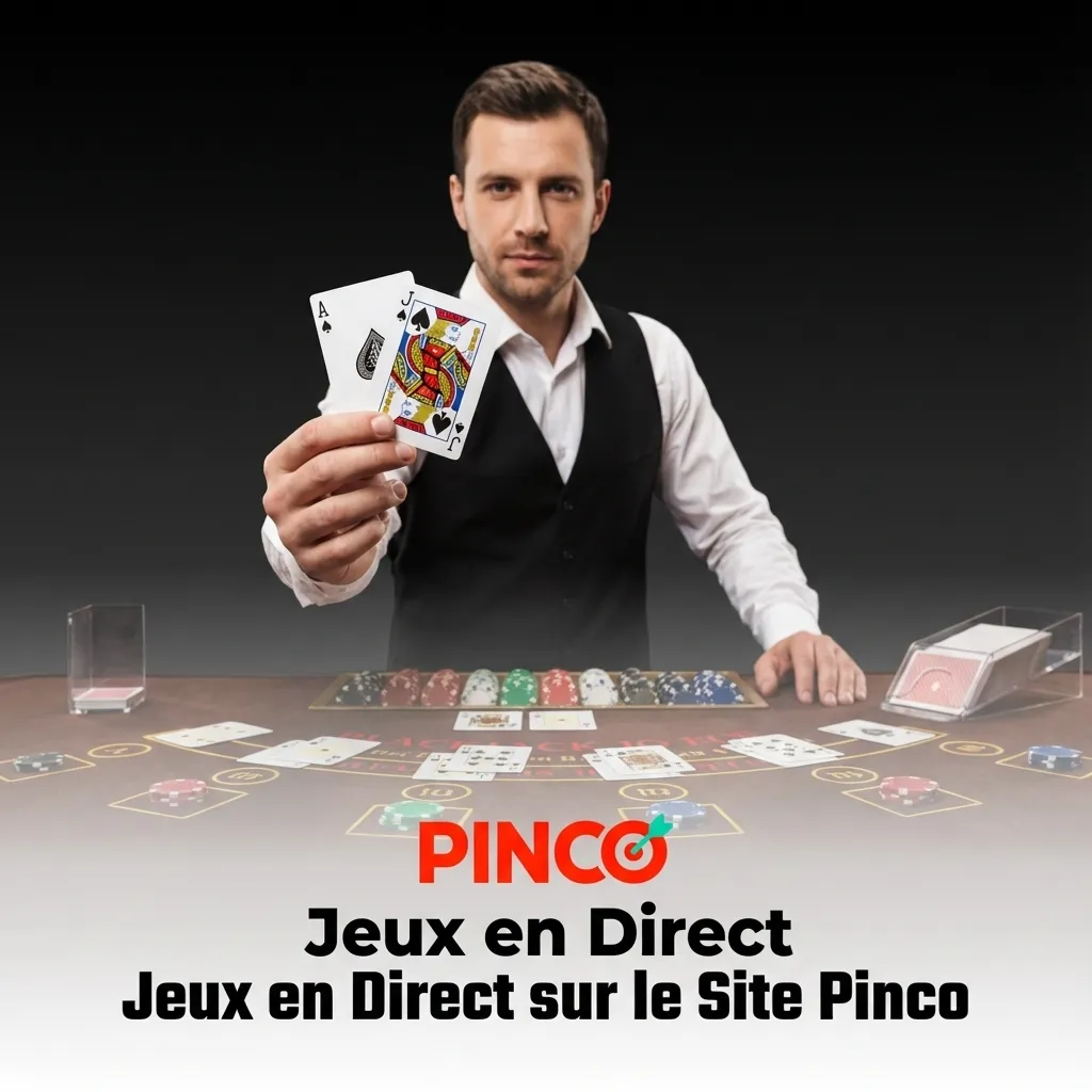 Live dealer casino games at Pinco site featuring roulette, baccarat, blackjack, poker, TV games, and dice with professional croupiers