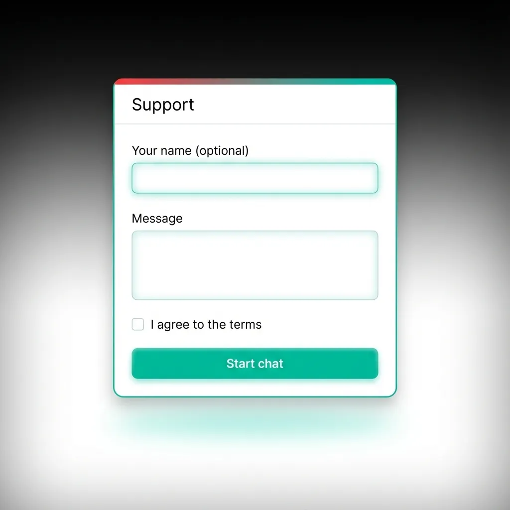 Customer service representative with headset assisting clients through multiple contact channels including chat, email, and phone