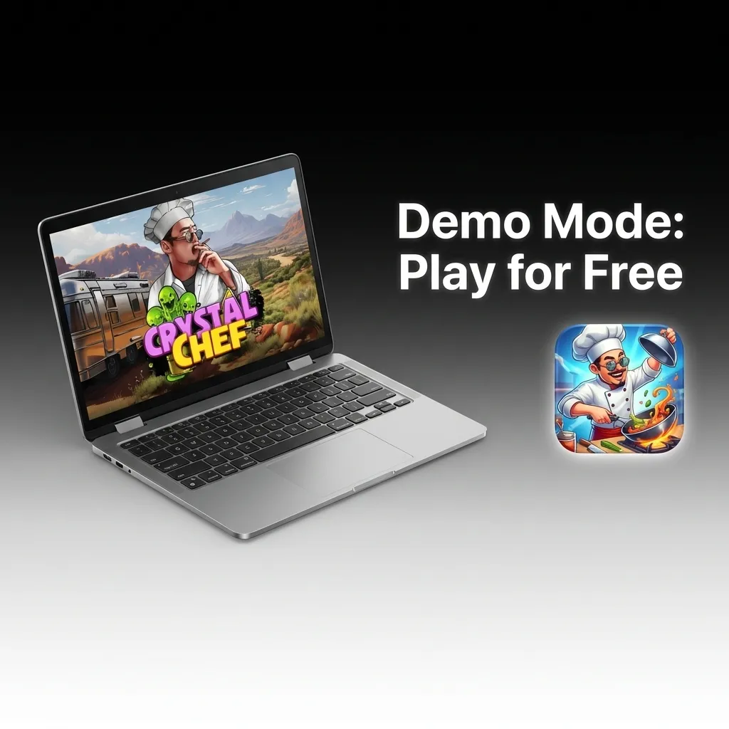 Try the game risk-free with virtual credits in demo mode before playing with real money.