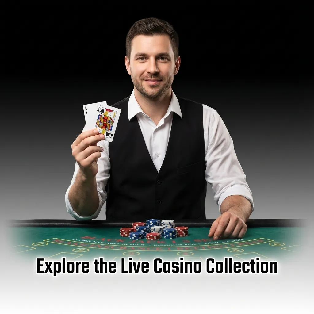 Live casino dealers at roulette, blackjack, baccarat, and poker tables with players placing bets in real-time