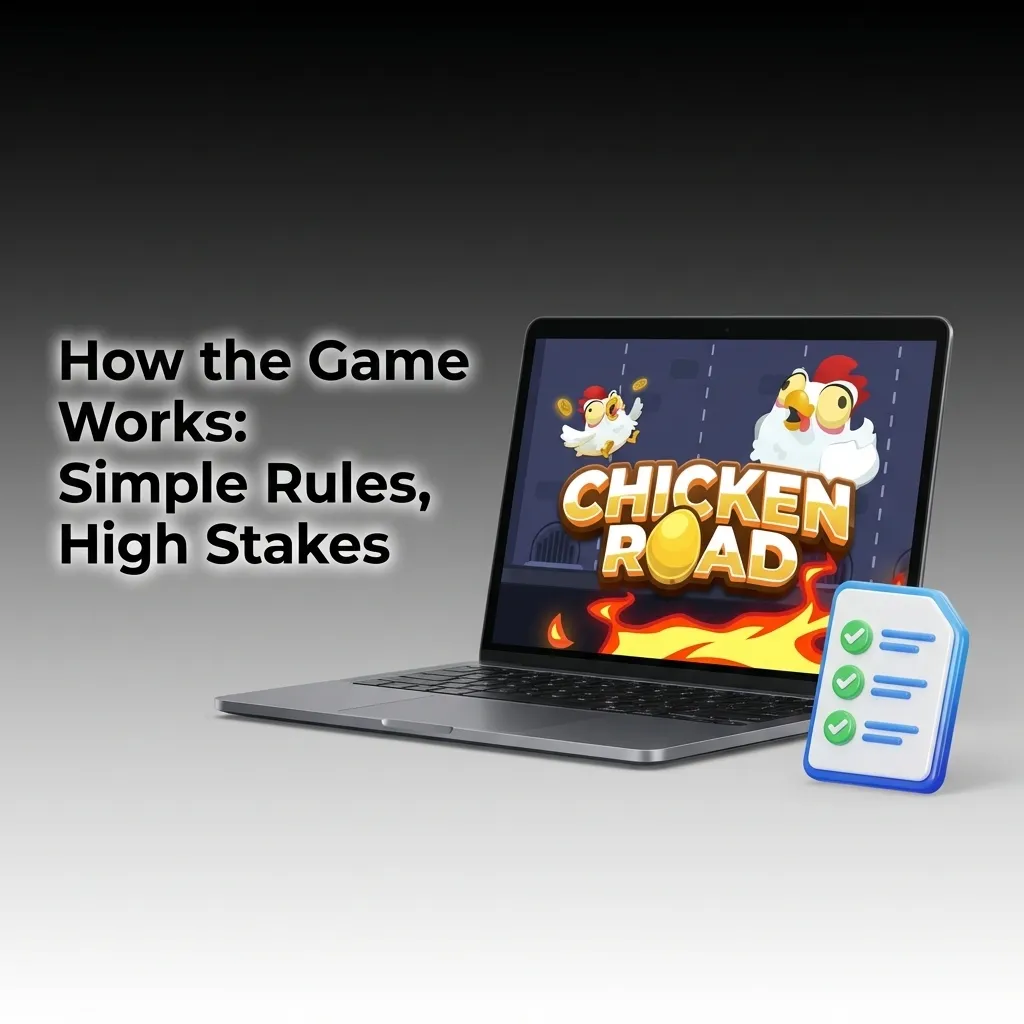 Pixelated chicken crossing busy multi-lane road in arcade-style betting game with multiplier display and cash-out button