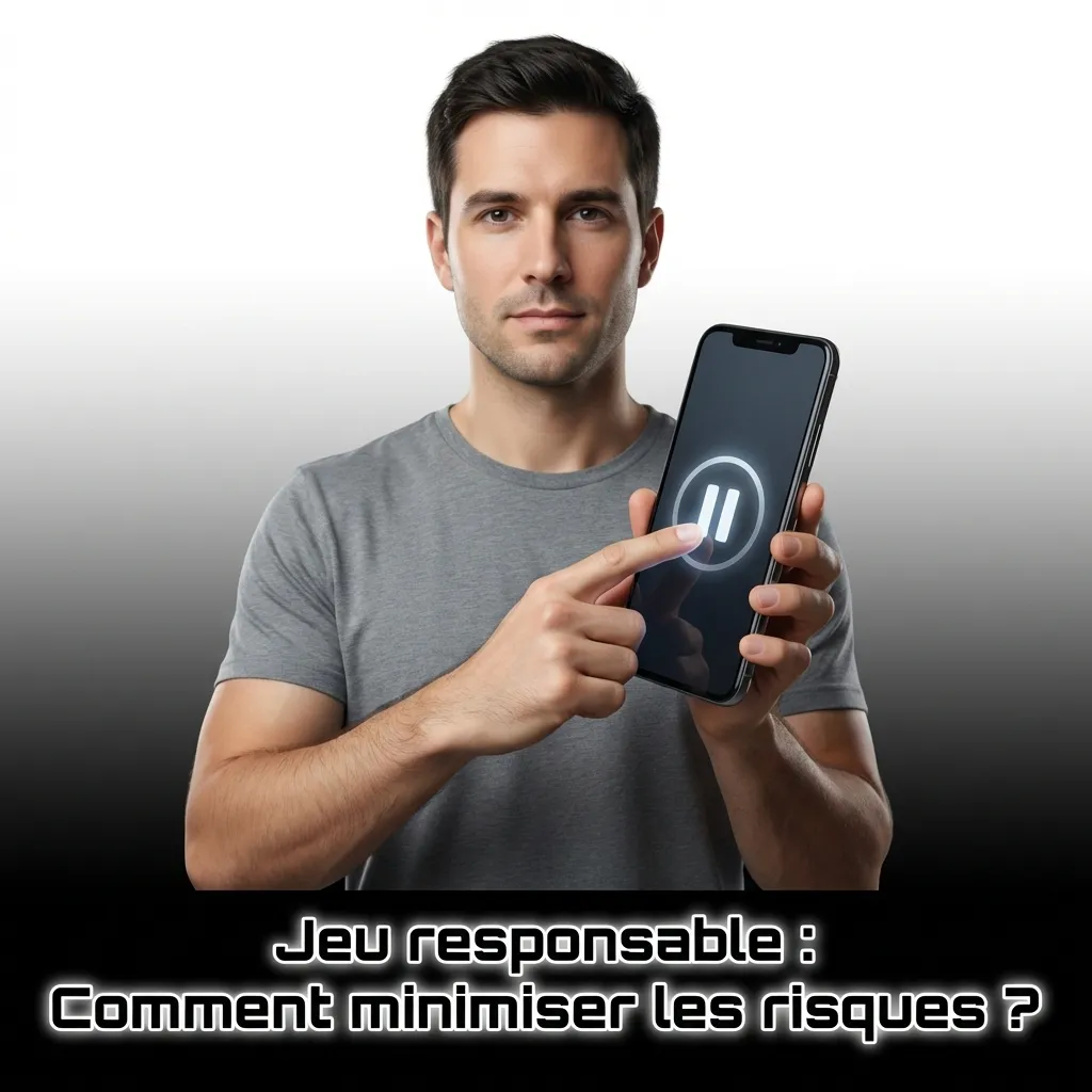 Person setting budget limits on casino gaming interface for responsible gambling practices