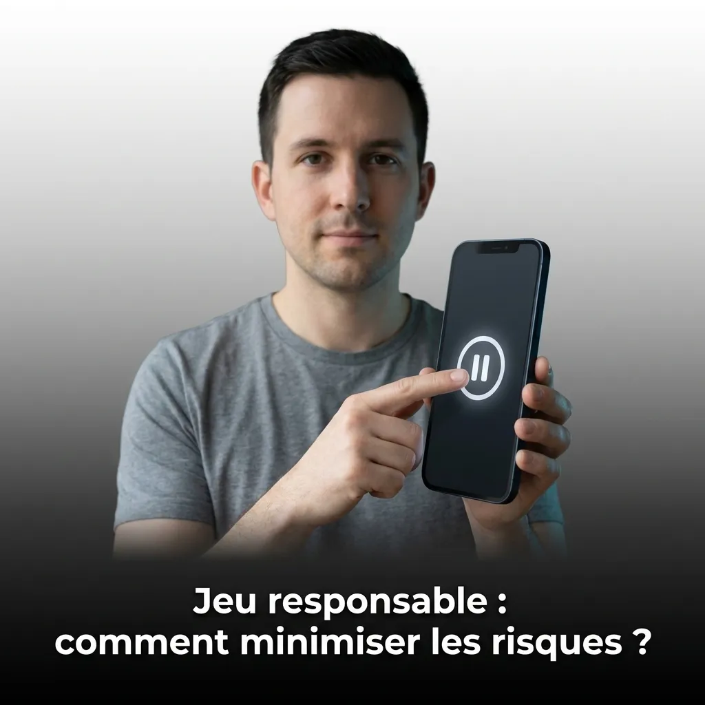 Person setting budget limits on gambling platform to promote responsible gaming and minimize financial risks