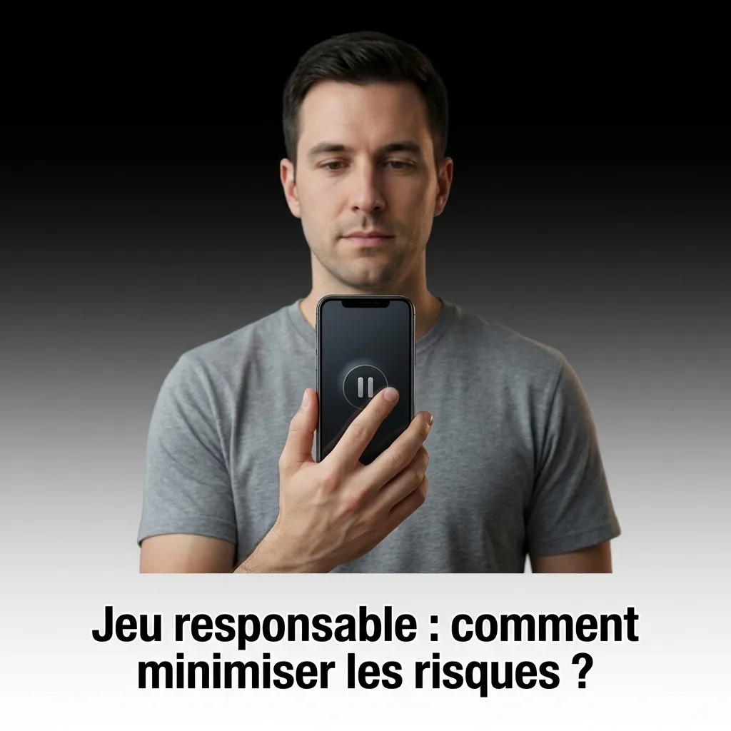 Guide sur le jeu responsable montrant les limites budgétaires et pratiques saines pour minimiser les risques financiers