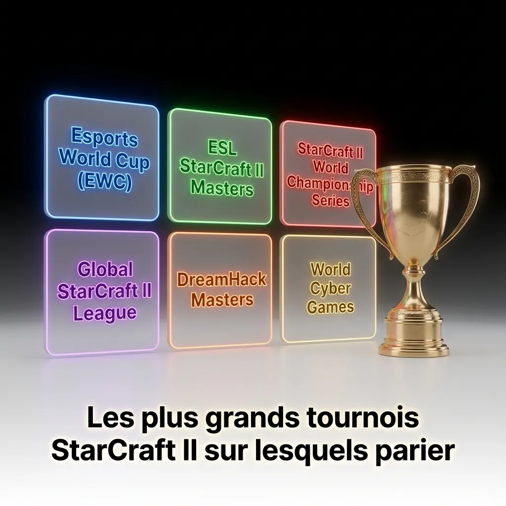 StarCraft II esports tournaments including GSL, ESL Masters, and IEM Katowice competitions for betting enthusiasts