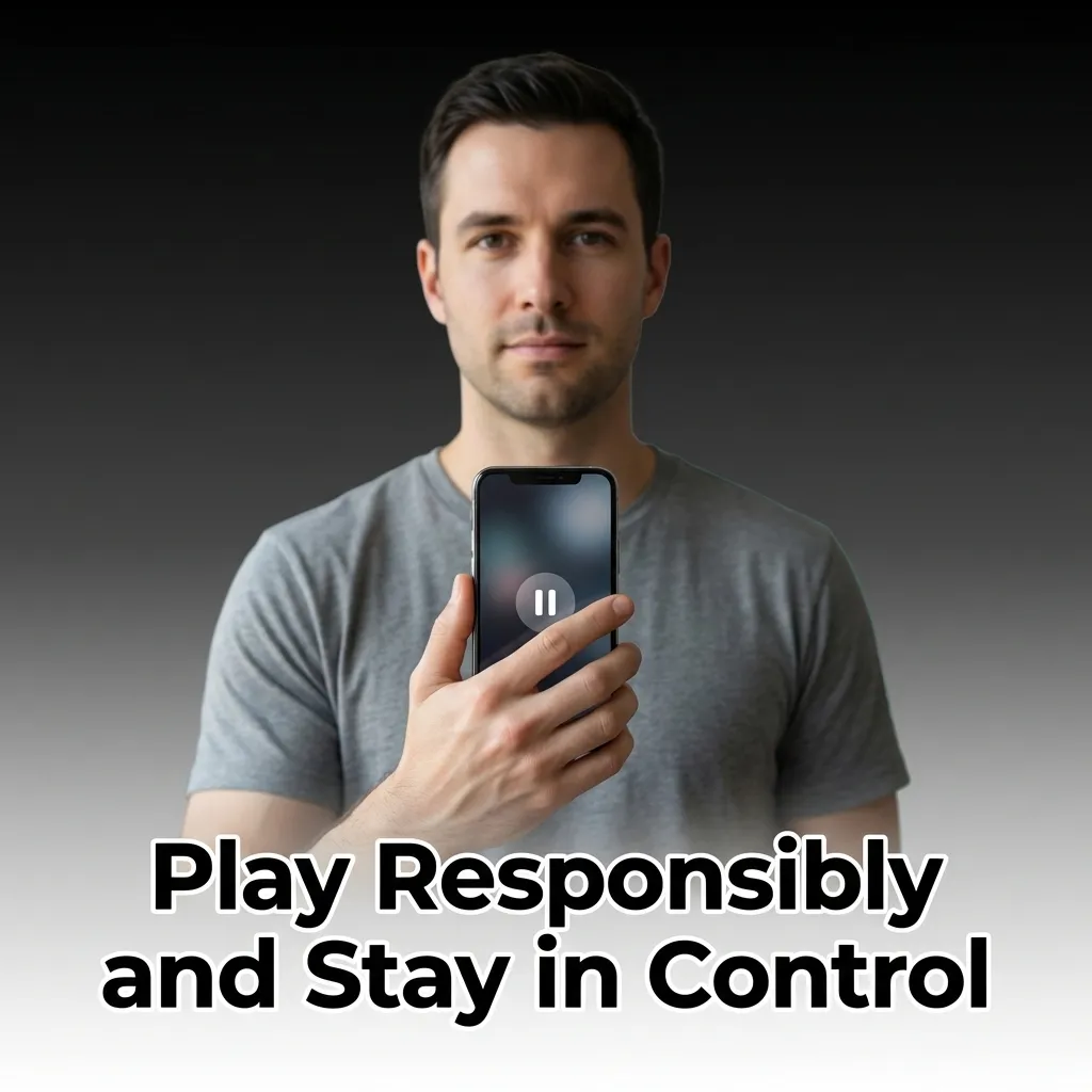 Player setting budget limit on smartphone for Serengeti Sunrise slot game to maintain responsible gambling habits