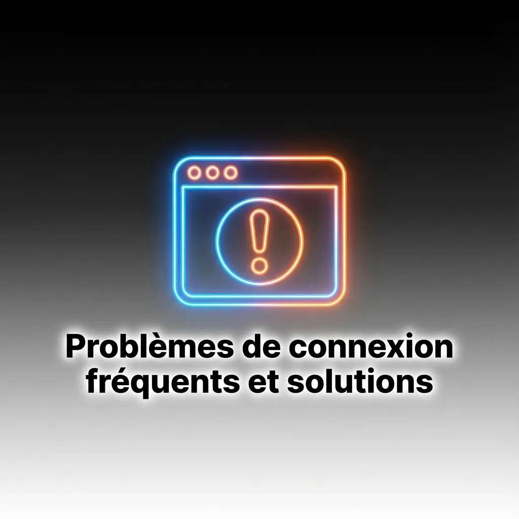 Tableau des problèmes de connexion courants et leurs solutions rapides pour les utilisateurs