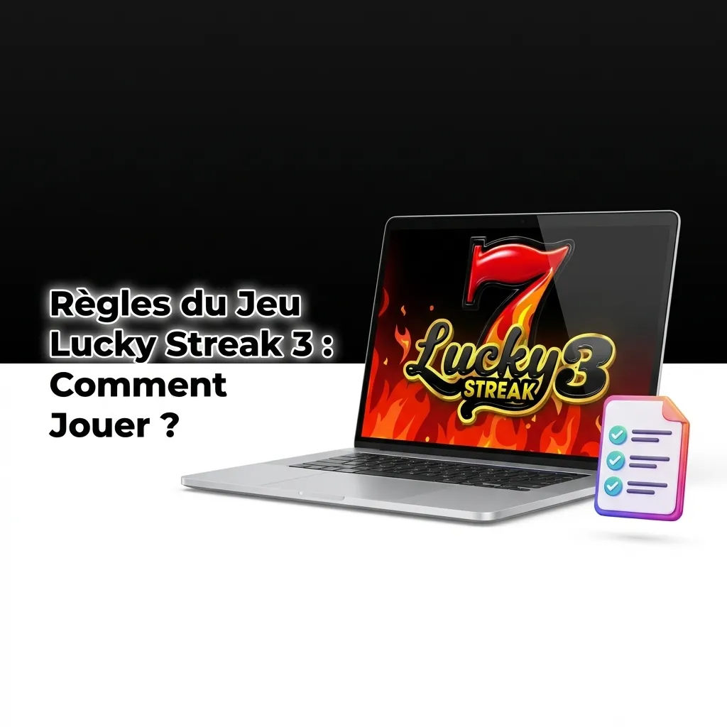 Lucky Streak 3 slot machine interface showing reels, betting options, and paytable for classic casino gameplay