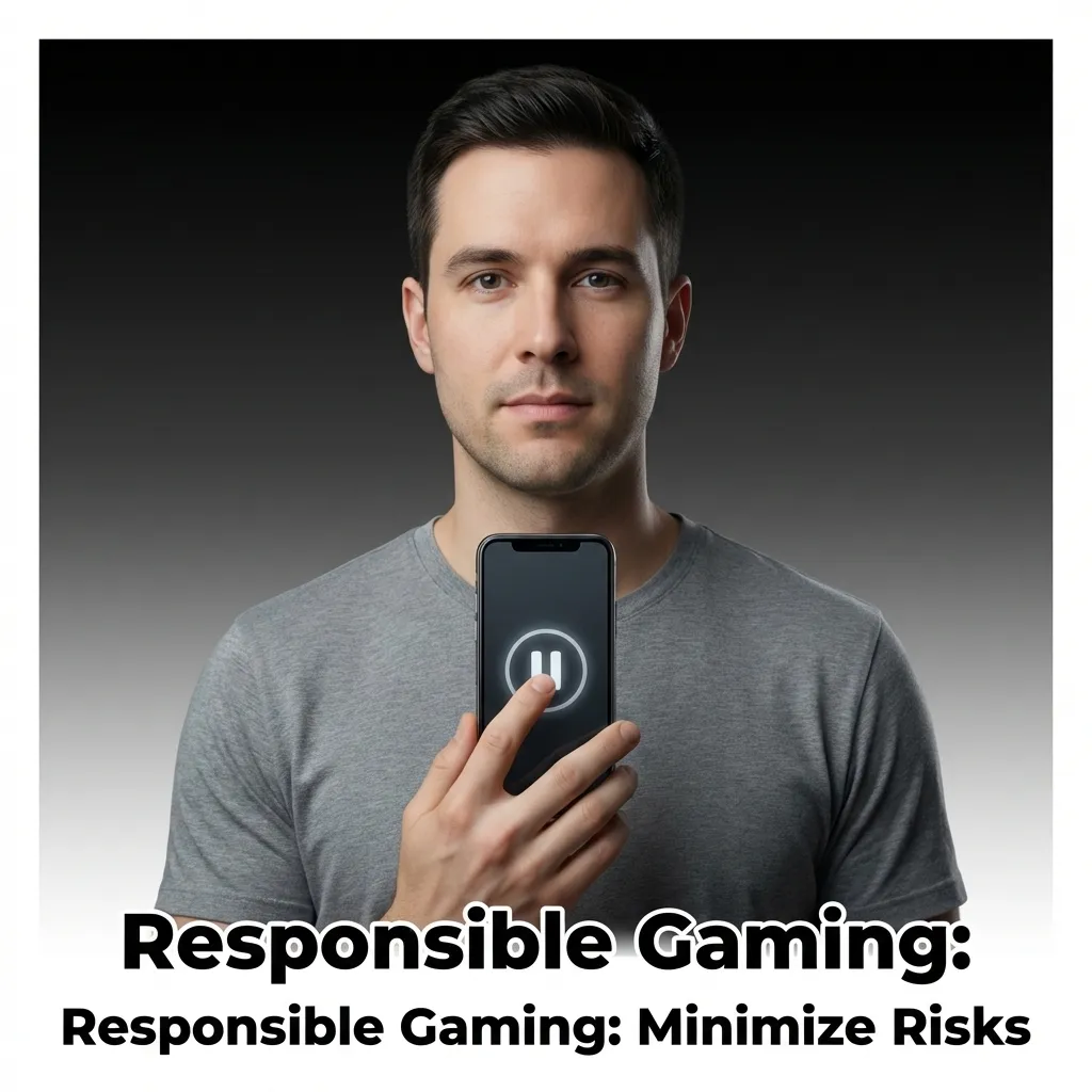 Responsible gaming tips including budget setting, demo play practice, and deposit limits to minimize gambling risks.