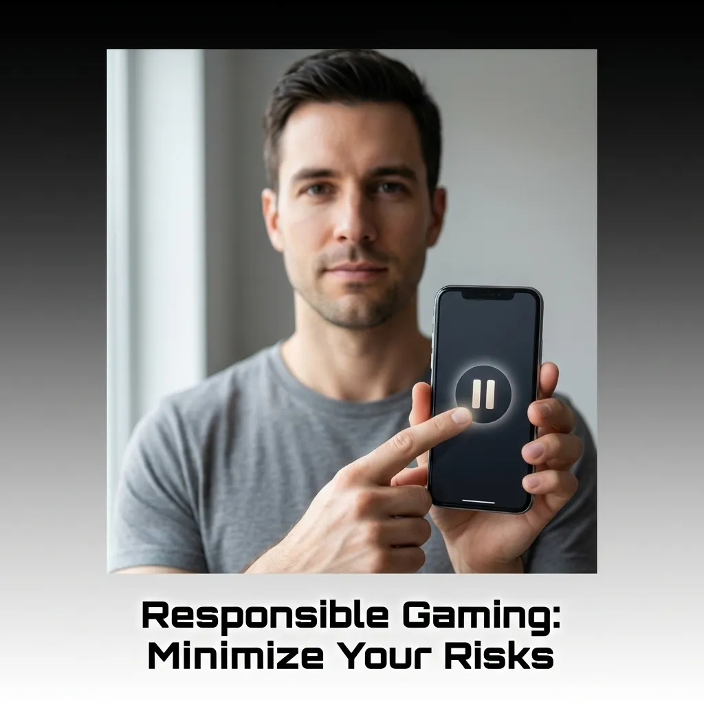 Player setting budget limits on gaming screen with responsible gambling tools and support resources visible