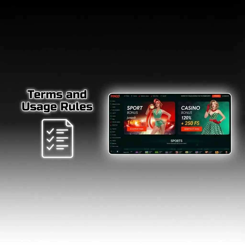 Platform guidelines showing age, account, verification, bonus, and fair play rules for player compliance.