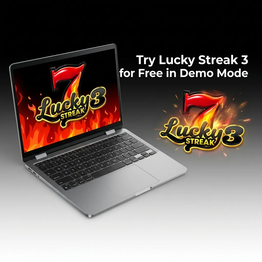 Players testing Lucky Streak 3 slot game in free demo mode with virtual credits on Pinco casino platform