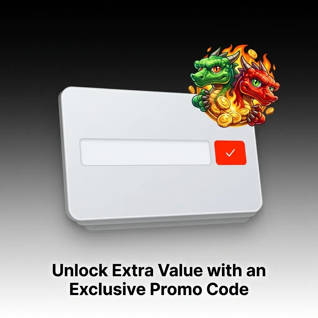 Player entering promo code DRAGON250 on registration form to unlock bonus free spins and welcome package rewards