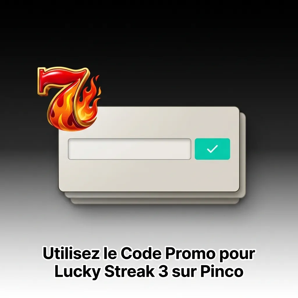 Lucky Streak 3 promo code PINCO250 on Pinco casino for free spins and deposit bonus